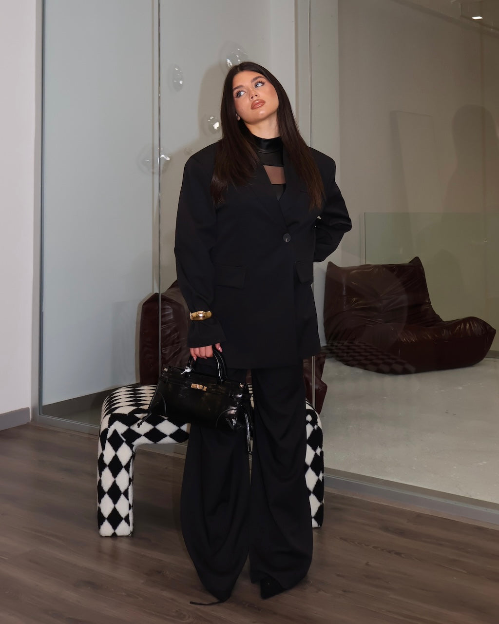 TAILLEUR BEATRICE NOIR