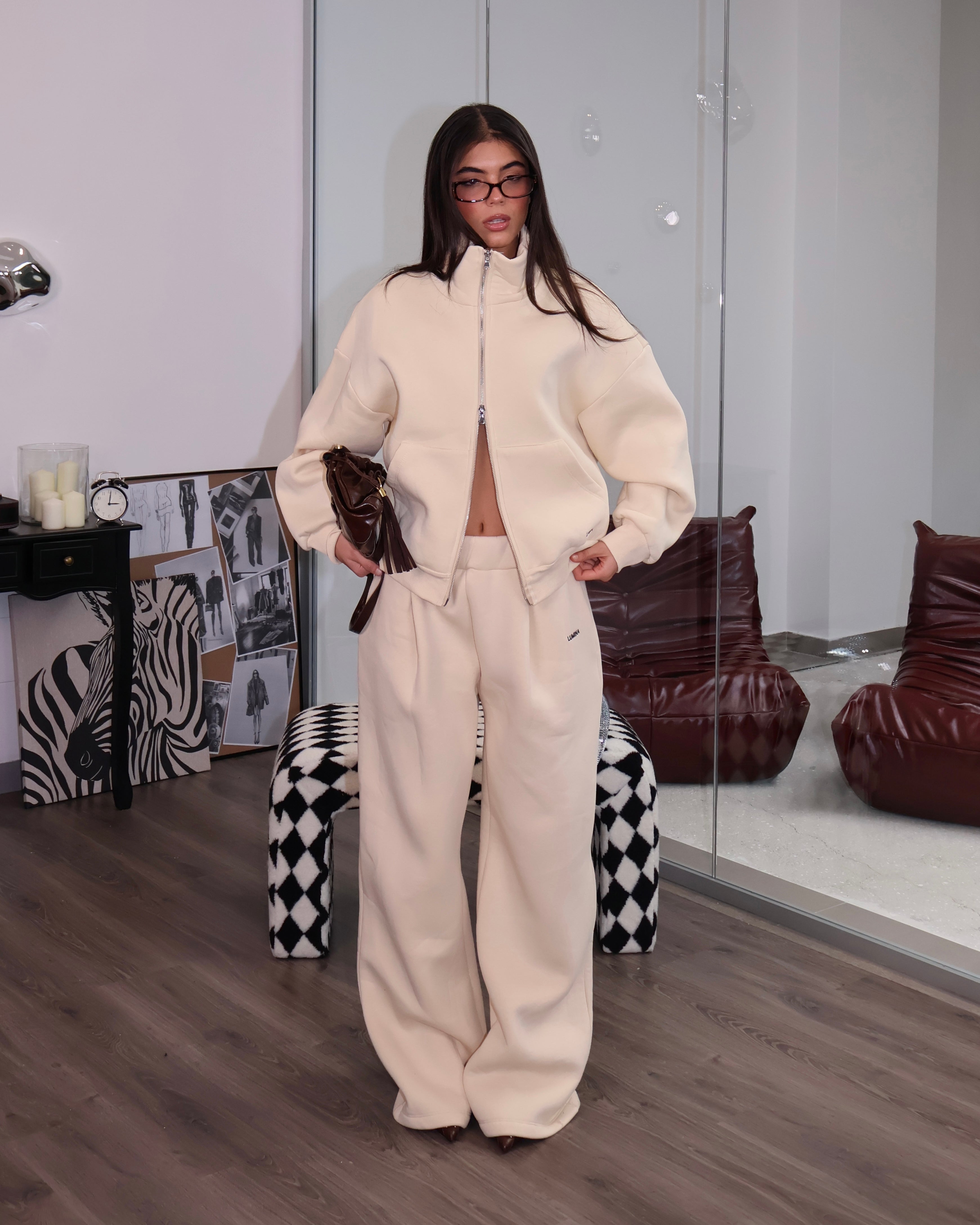 COORD PETAL RAIN BEIGE