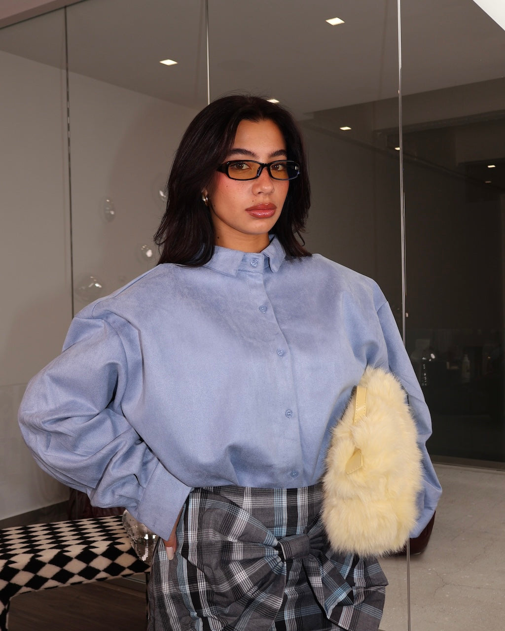 CAMICIA SOGNO VIVO CELESTE