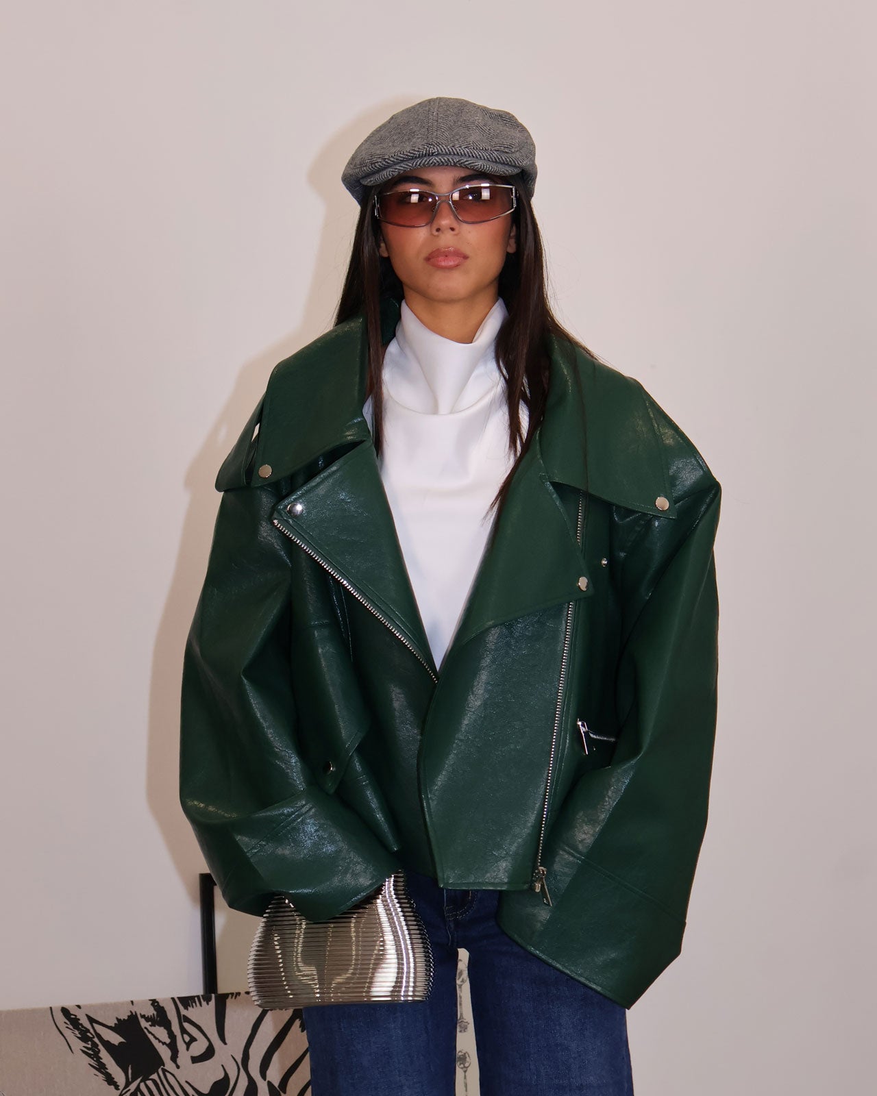 JACKET GLAM VERDE