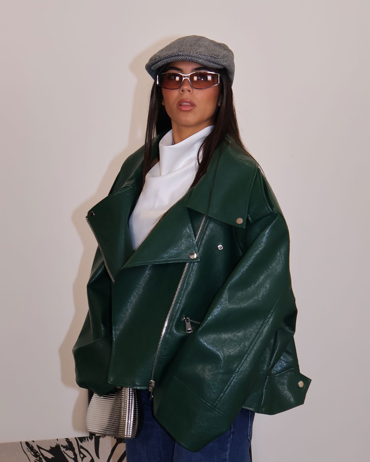 JACKET GLAM VERDE
