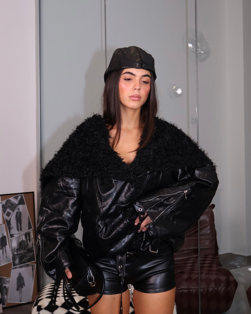 JACKET STILL ME BABY NERO