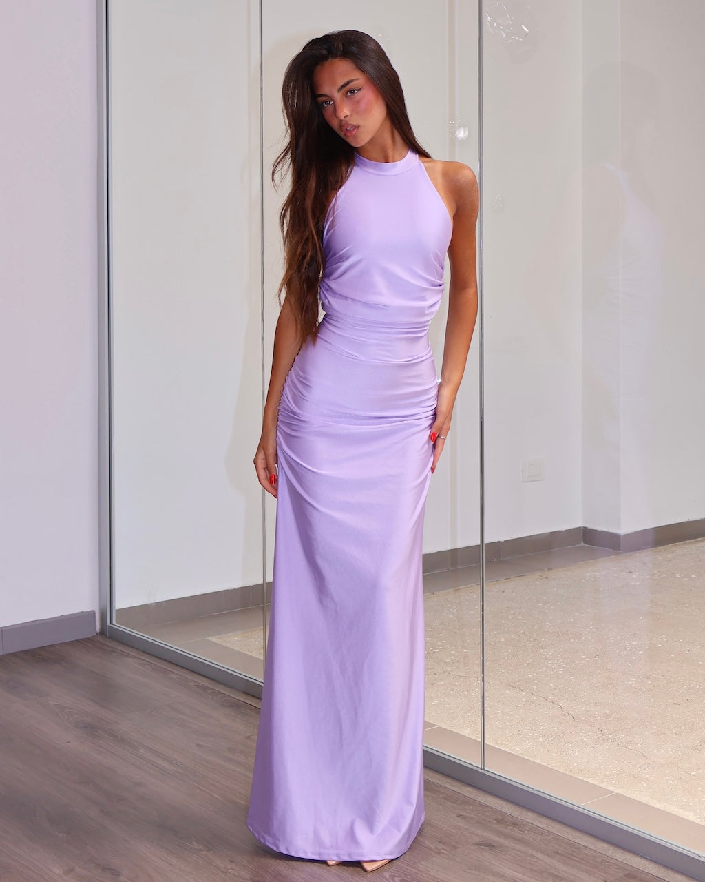 DRESS ANNE LILLA