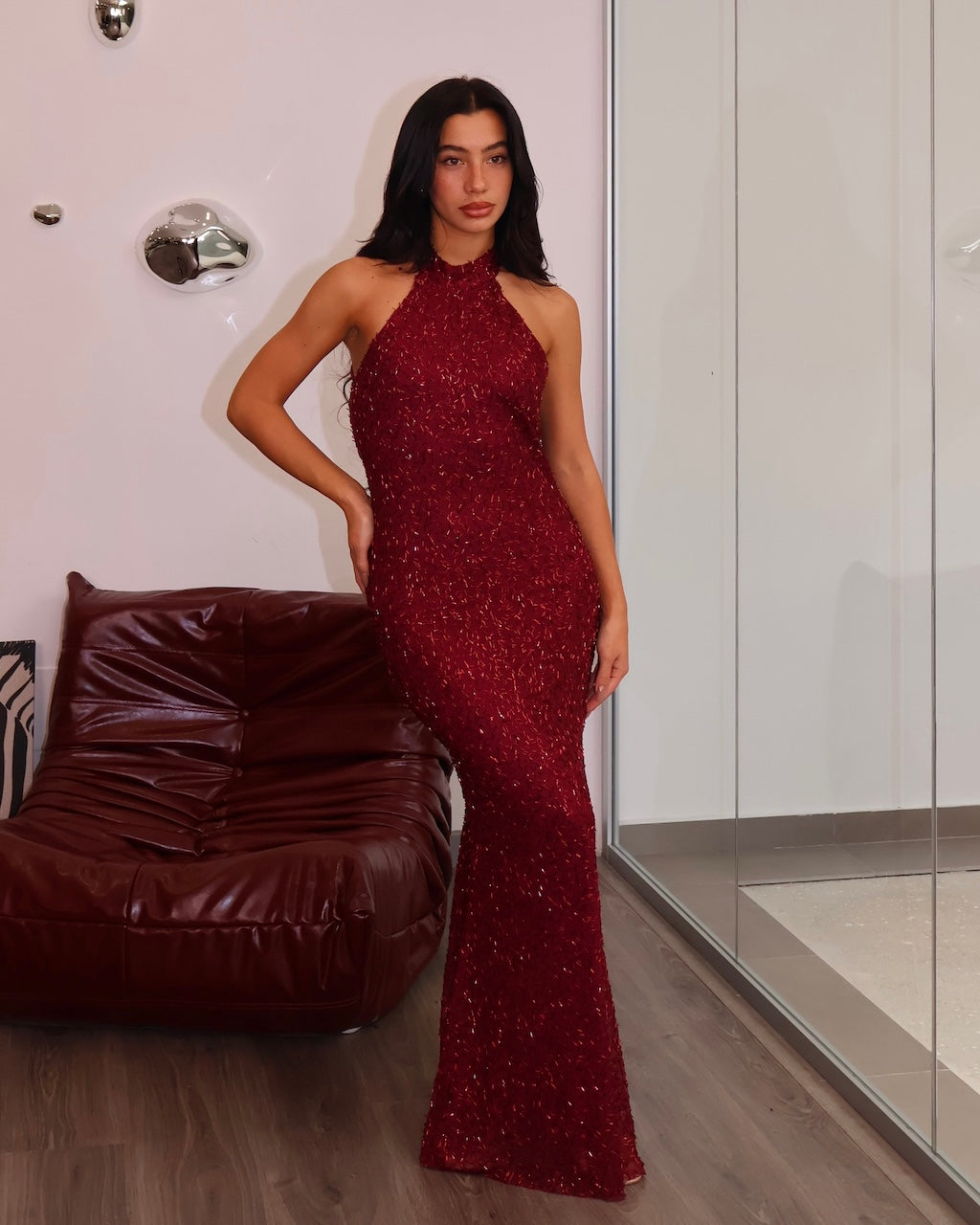 DRESS BURGUNDY FLAVOUR