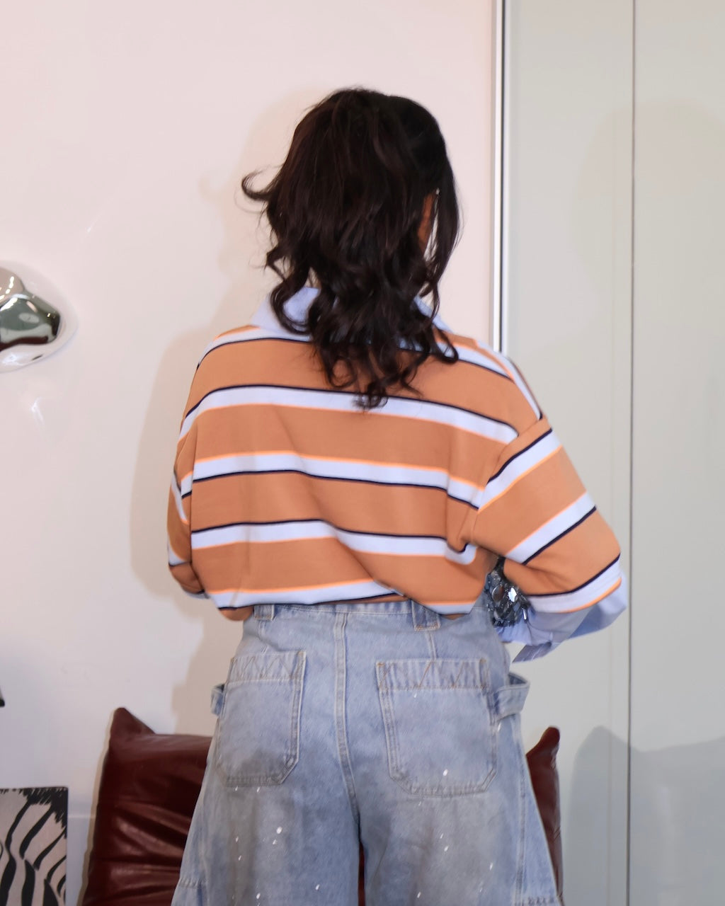 MAGLIA FUORI MOOD CELESTE