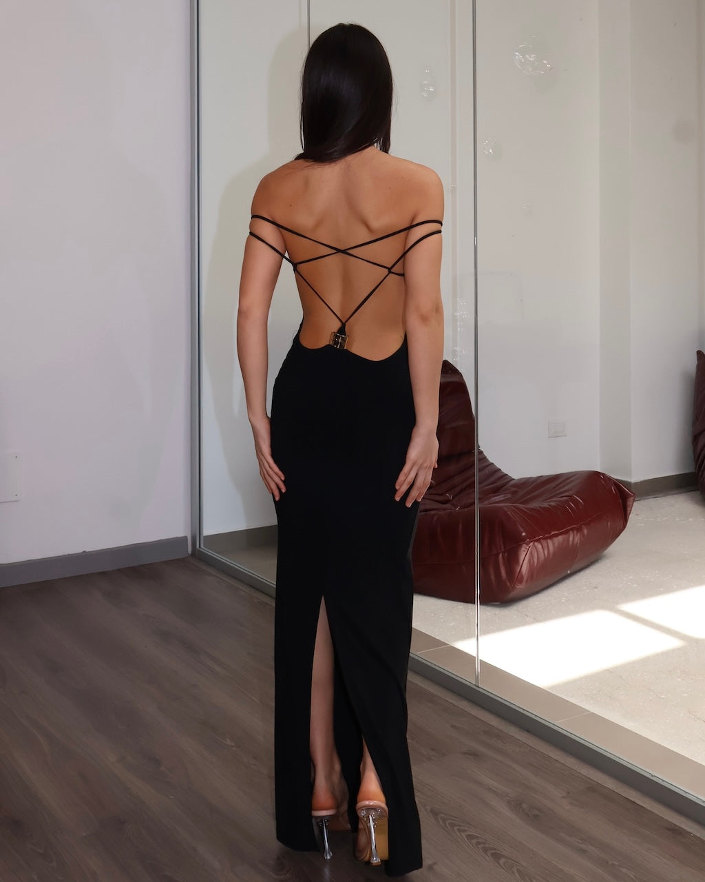 GOLDEN PIN DRESS