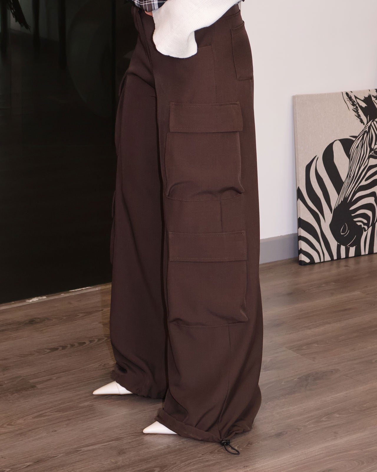 PANT DELTA PULSE MARRONE