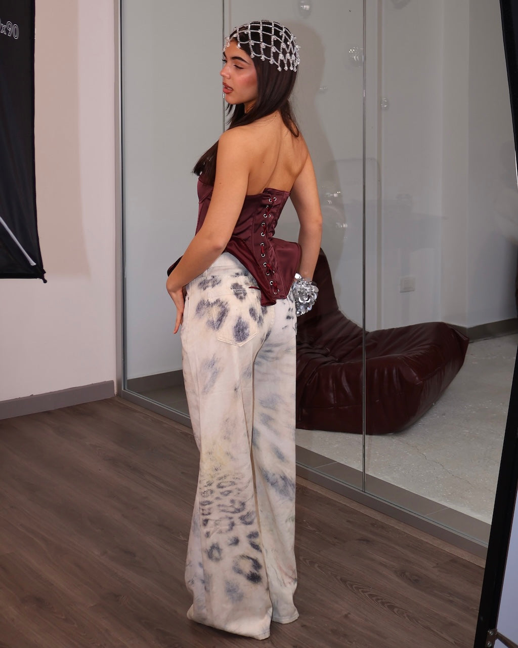 JEANS LEO BLANCO