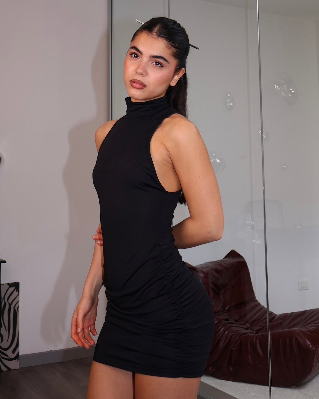 DRESS MINDY BLACK