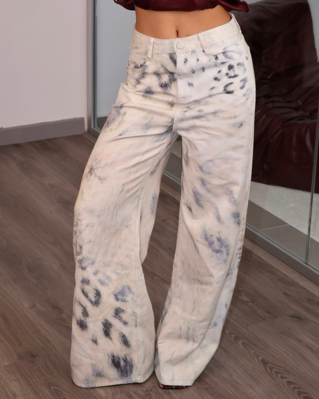 JEANS LEO BLANCO