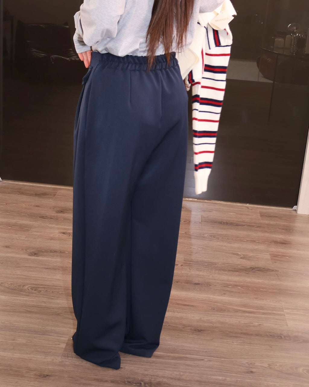 PANT CANZONE SOTTOFONDO BLU