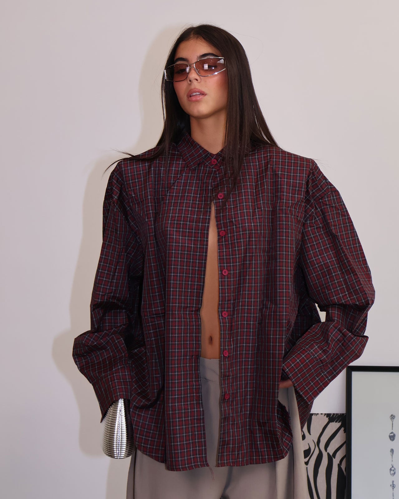 CAMICIA SFUMATURE DI ACERO