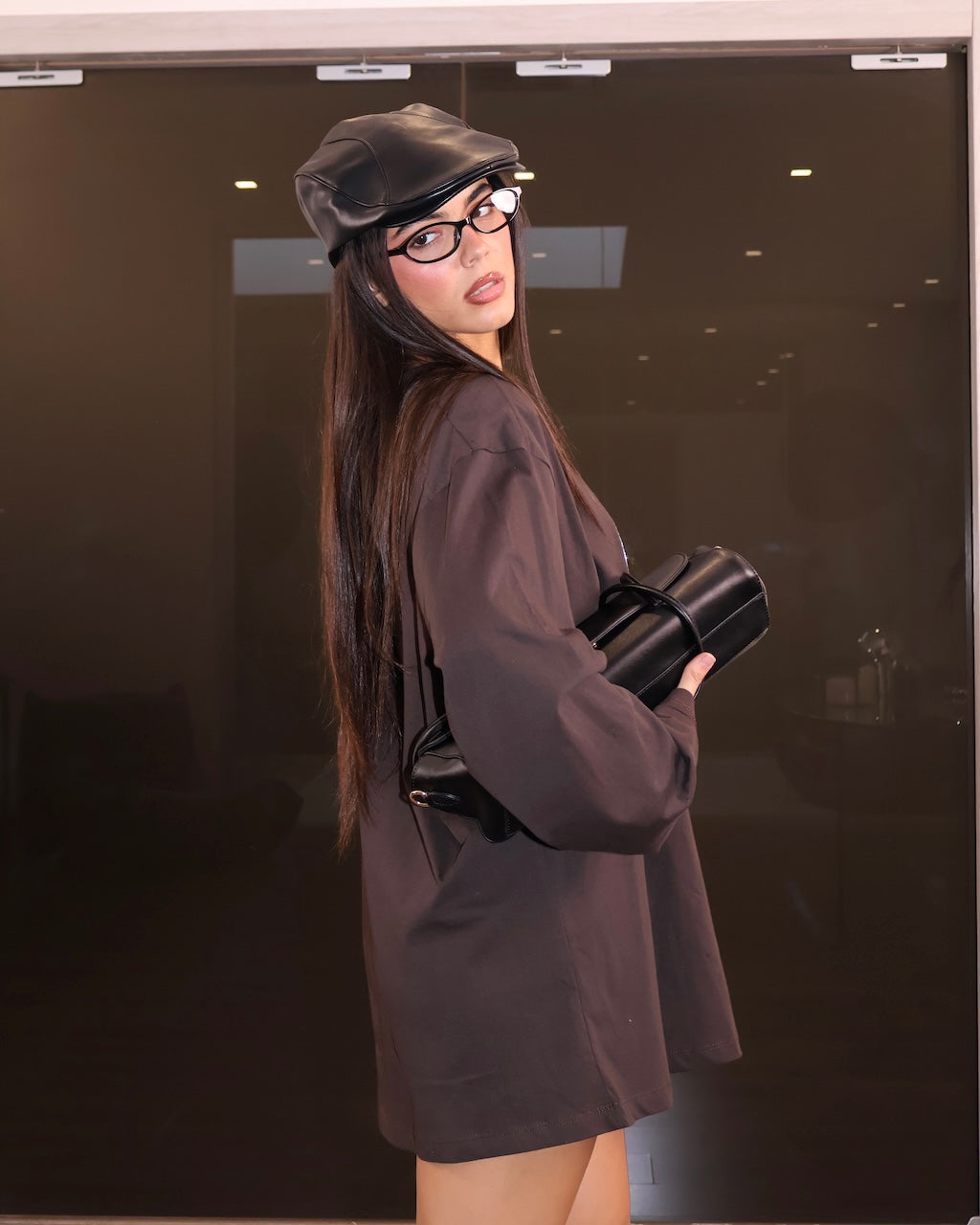 MAGLIA IMPERDIBILE MARRONE