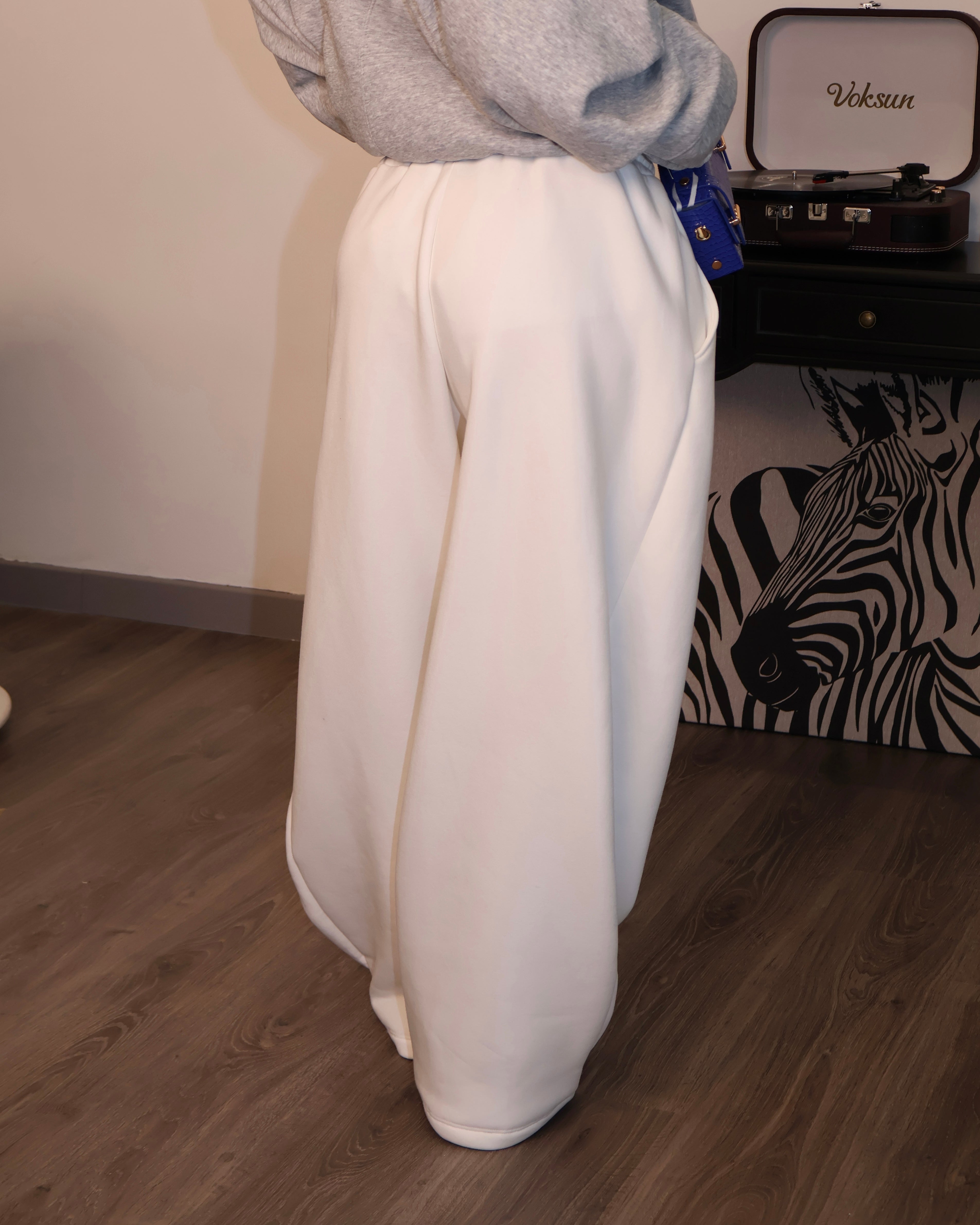 PANT AME GRIS BIANCO