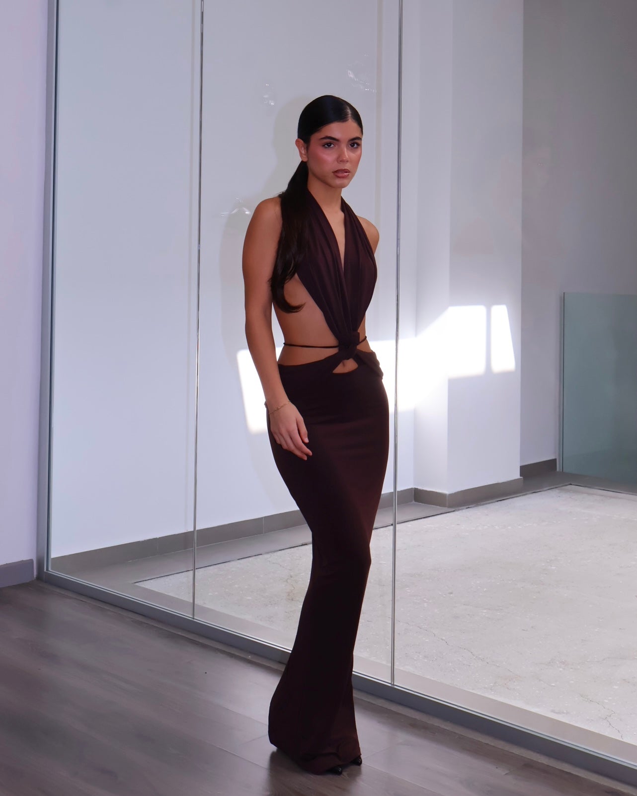 DRESS FERITA APERTA