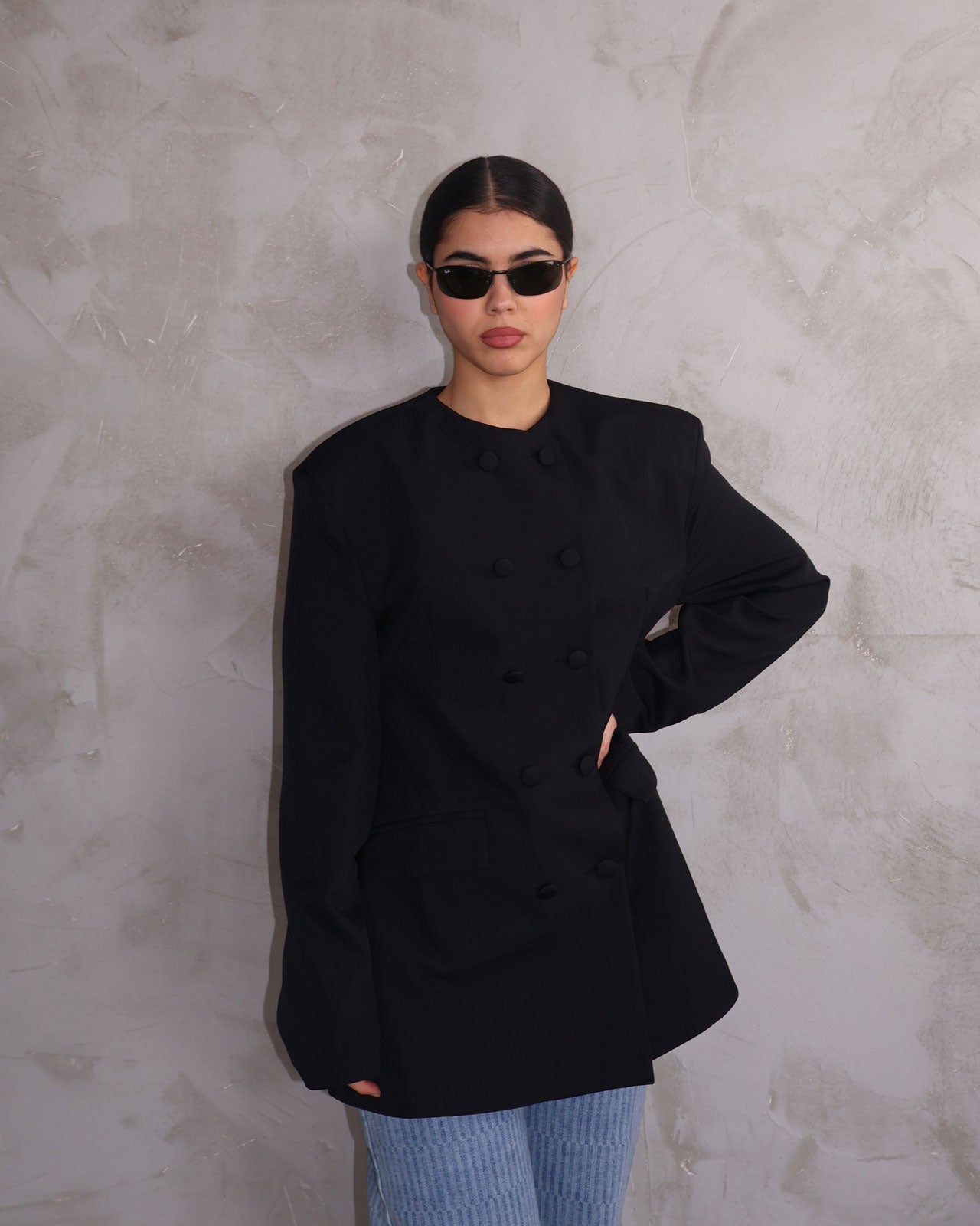JACKET BOTTONS BLACK