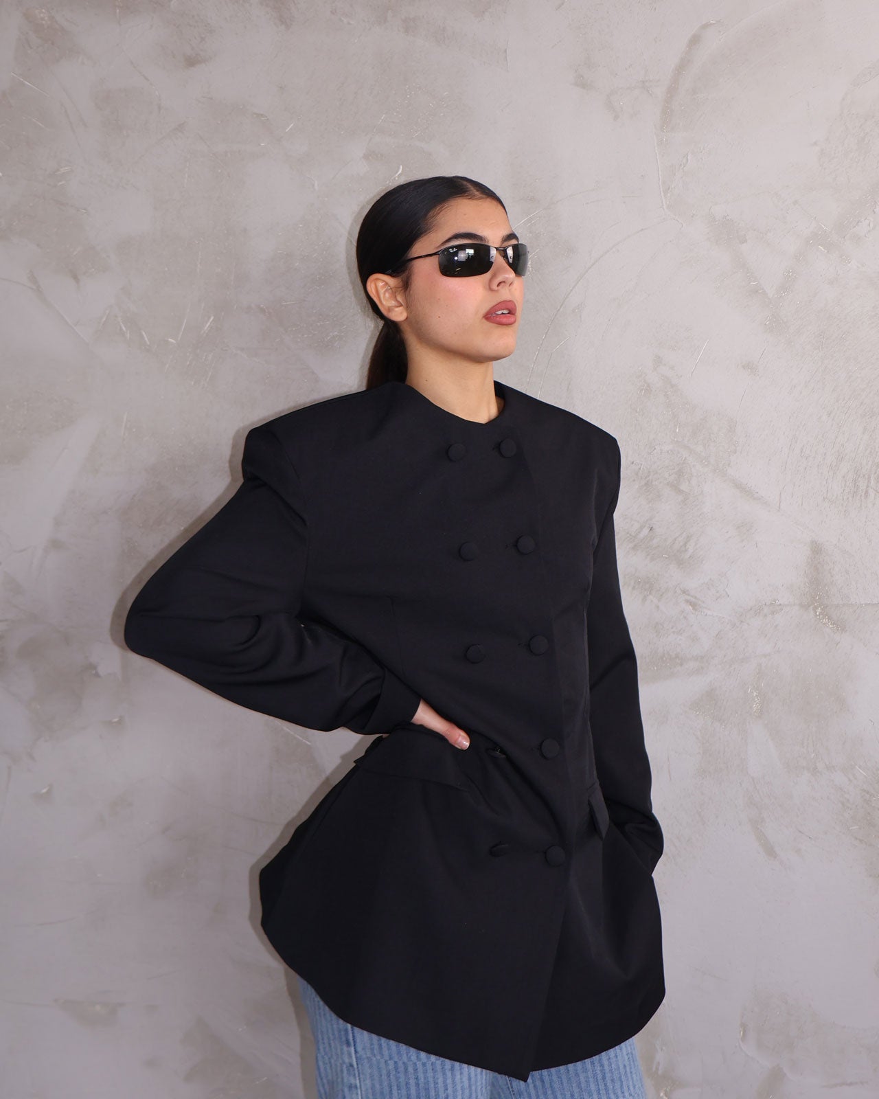 JACKET BOTTONS BLACK