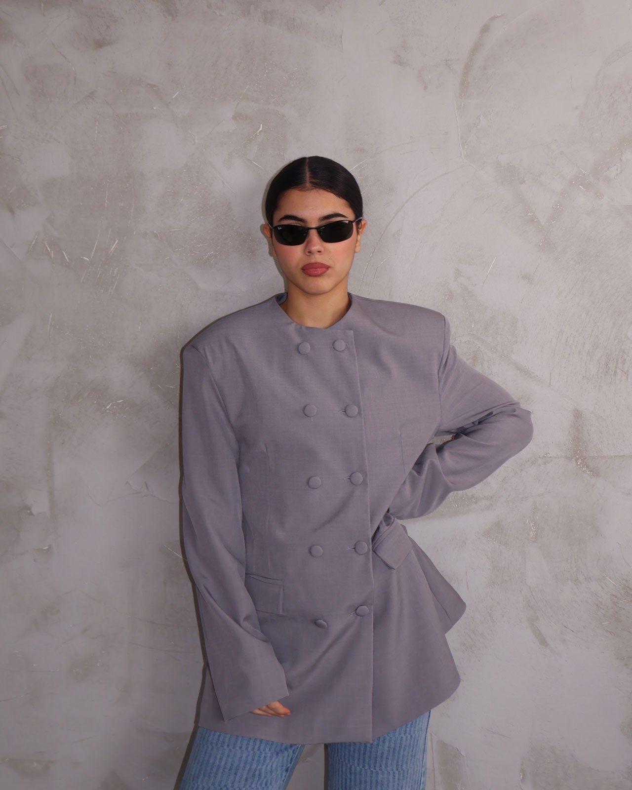 JACKET BOTTONS GRIGIO