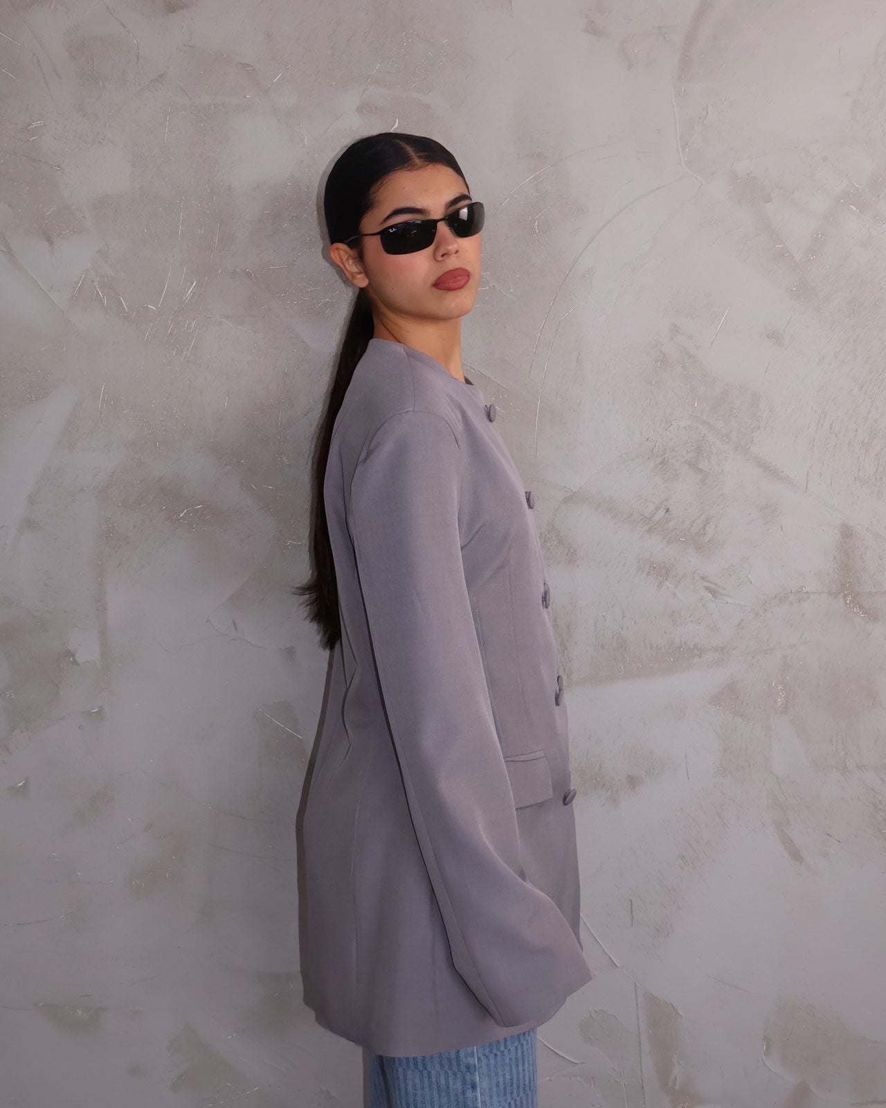 JACKET BOTTONS GRIGIO