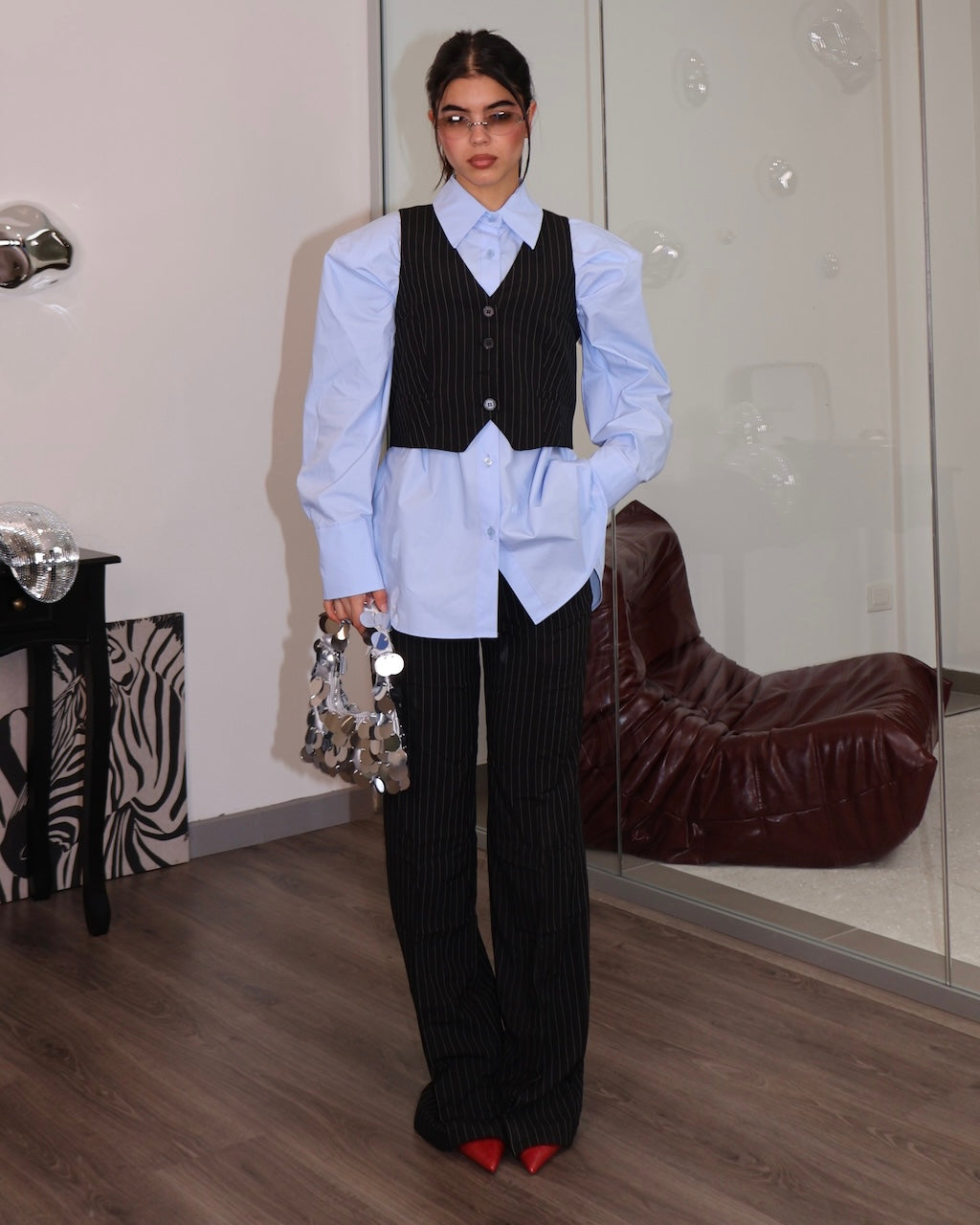 EASY PINSTRIPE SUIT
