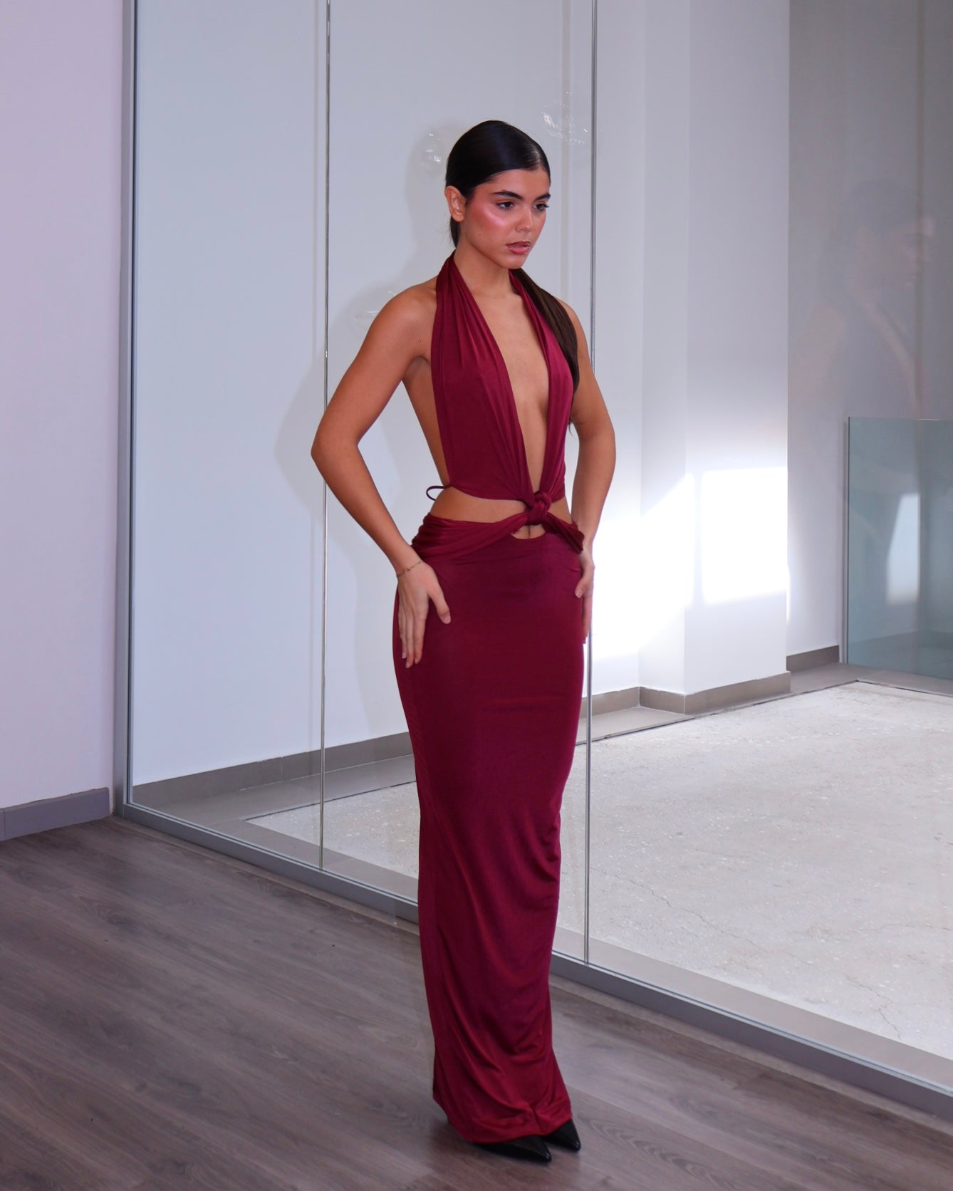 DRESS FERITA APERTA
