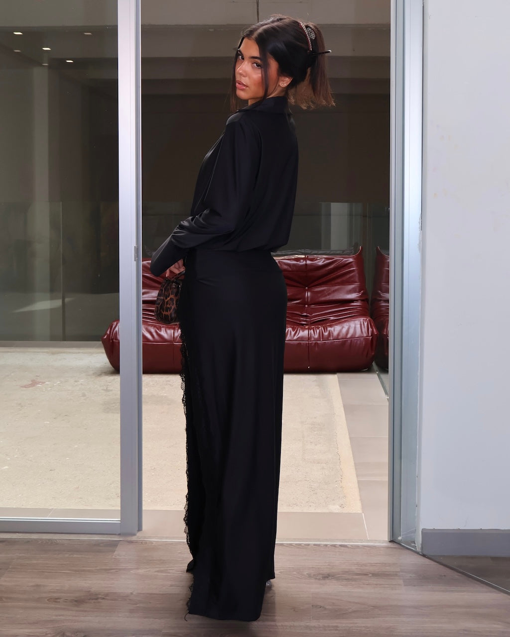 VESTIDO BRIN NEGRO