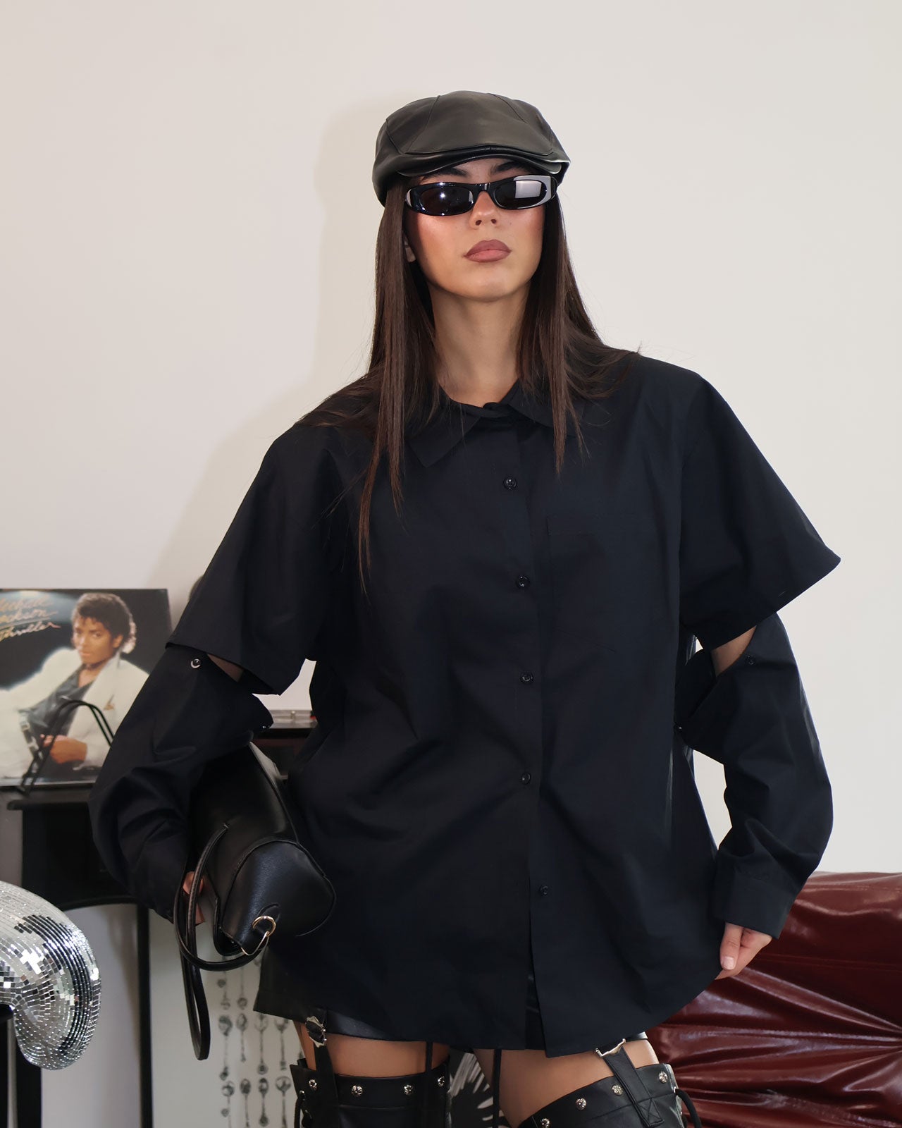 CAMICIA SOFT FORM NERO