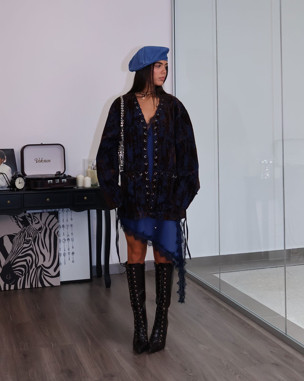 JACKET BRIGHT WING BLU