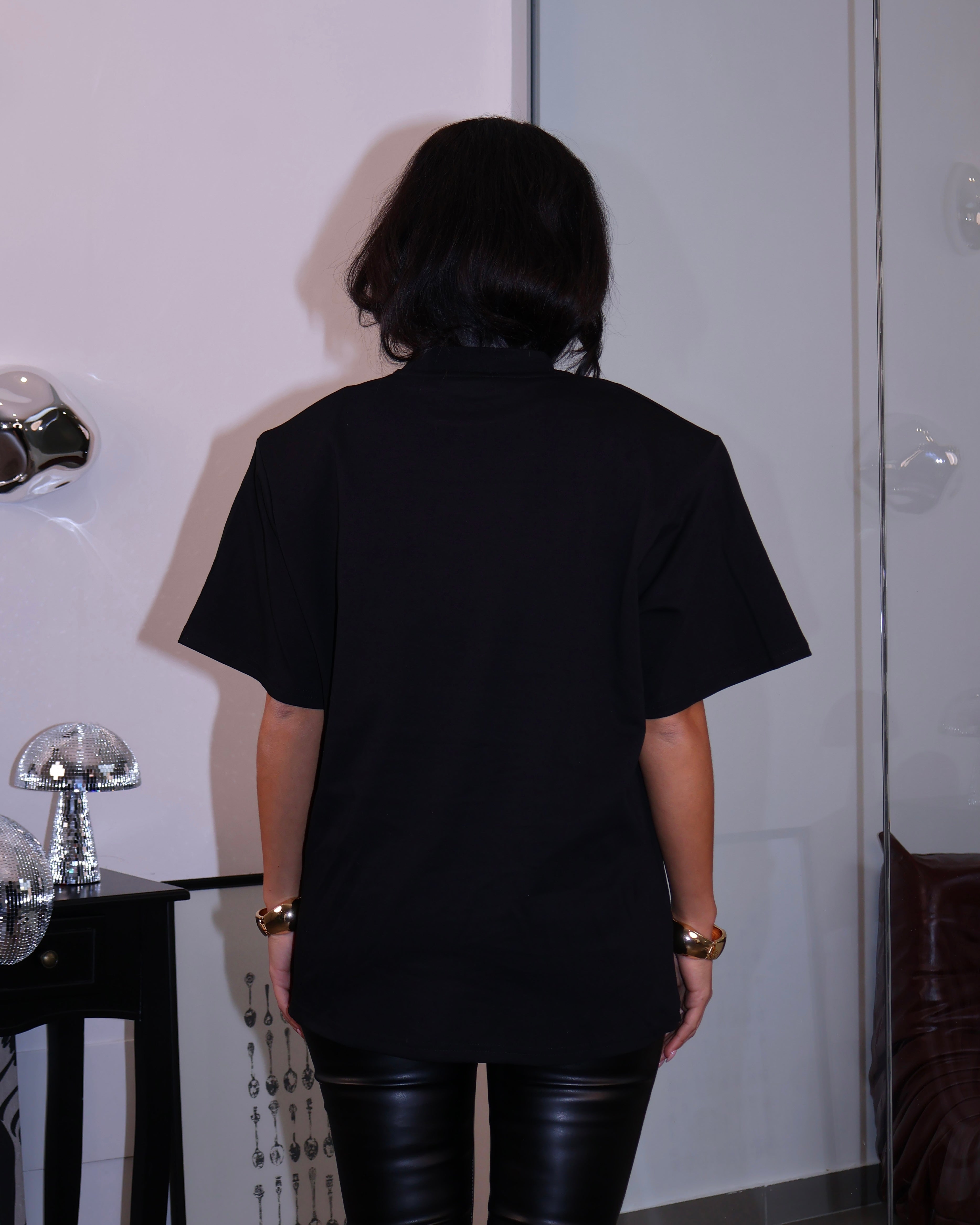 CAMISETA NEGRA DARWIN