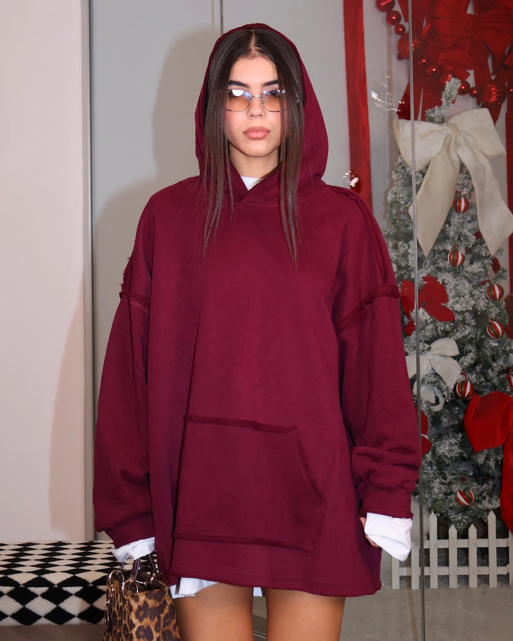 FELPA TOCCHI DI SOSPIRI VINO