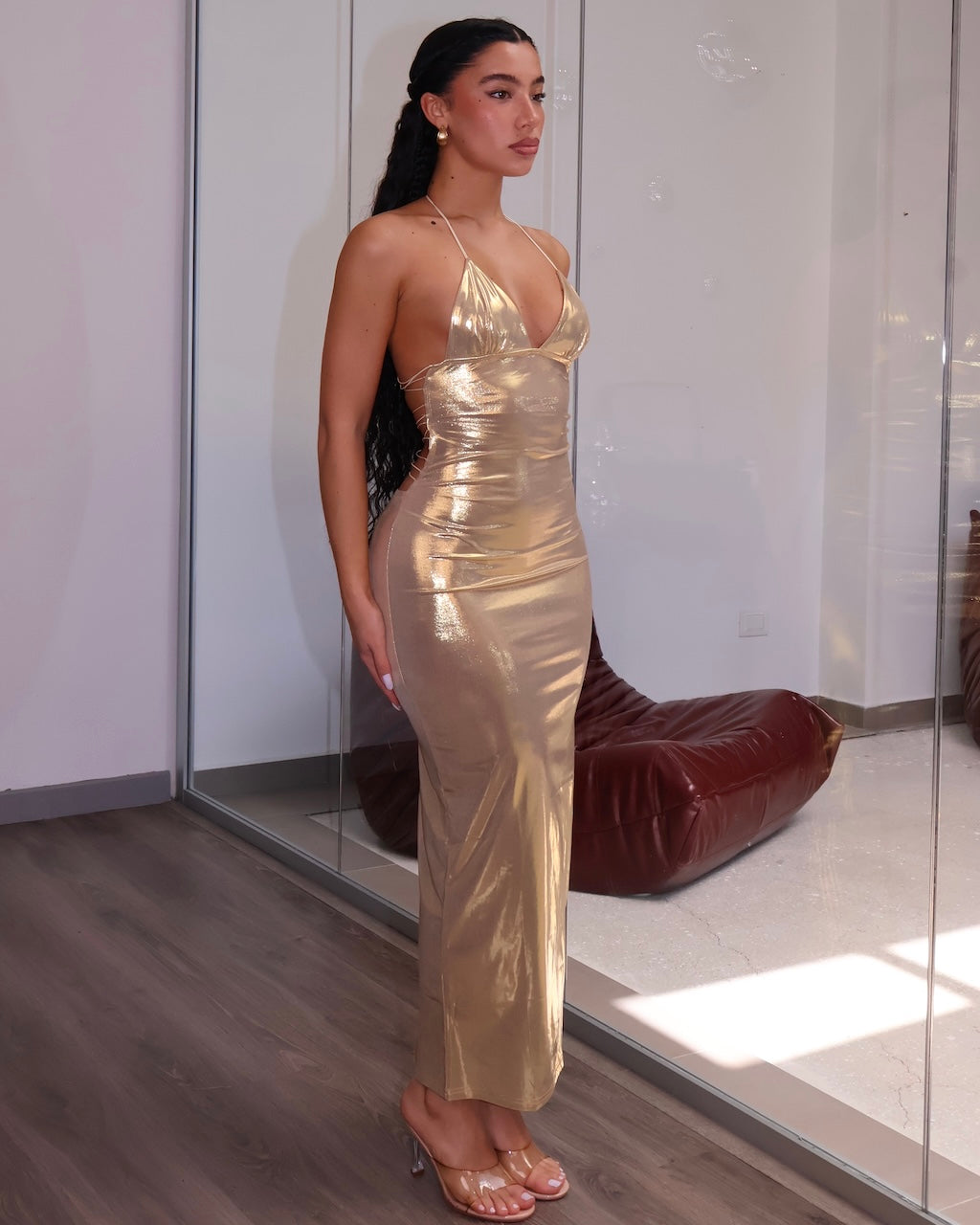 DRESS GOLDEN DEA