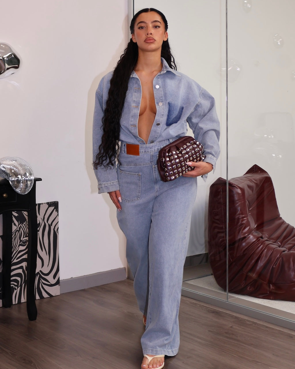 COORDINATO DENIM BLUEY