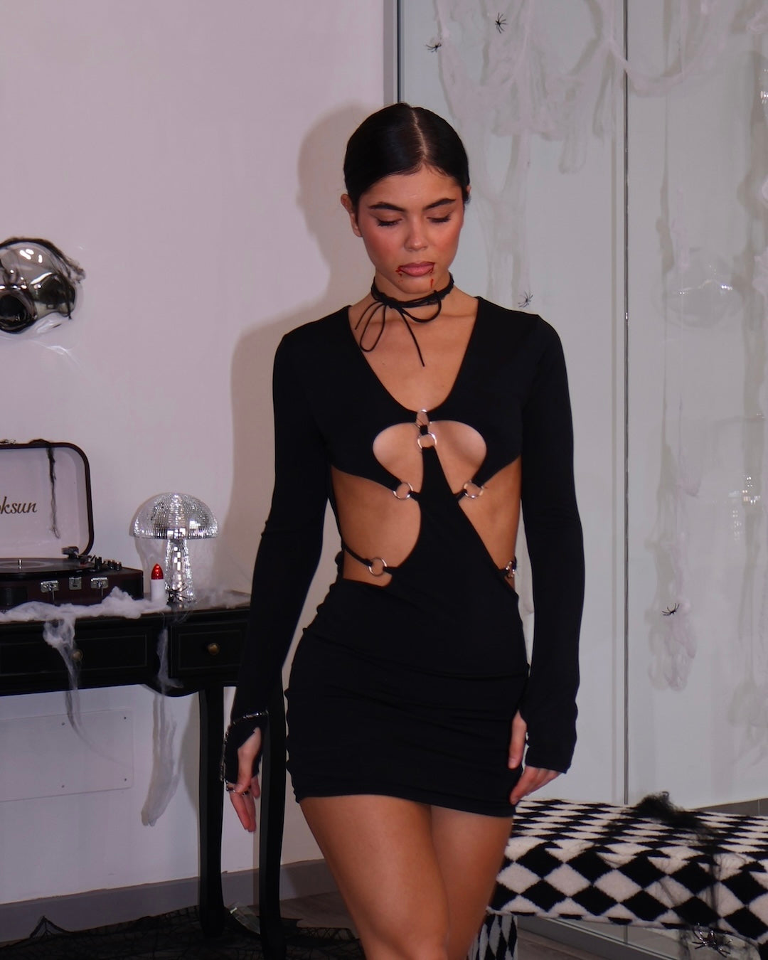 DRESS VAMPIRA DEL PECCATO