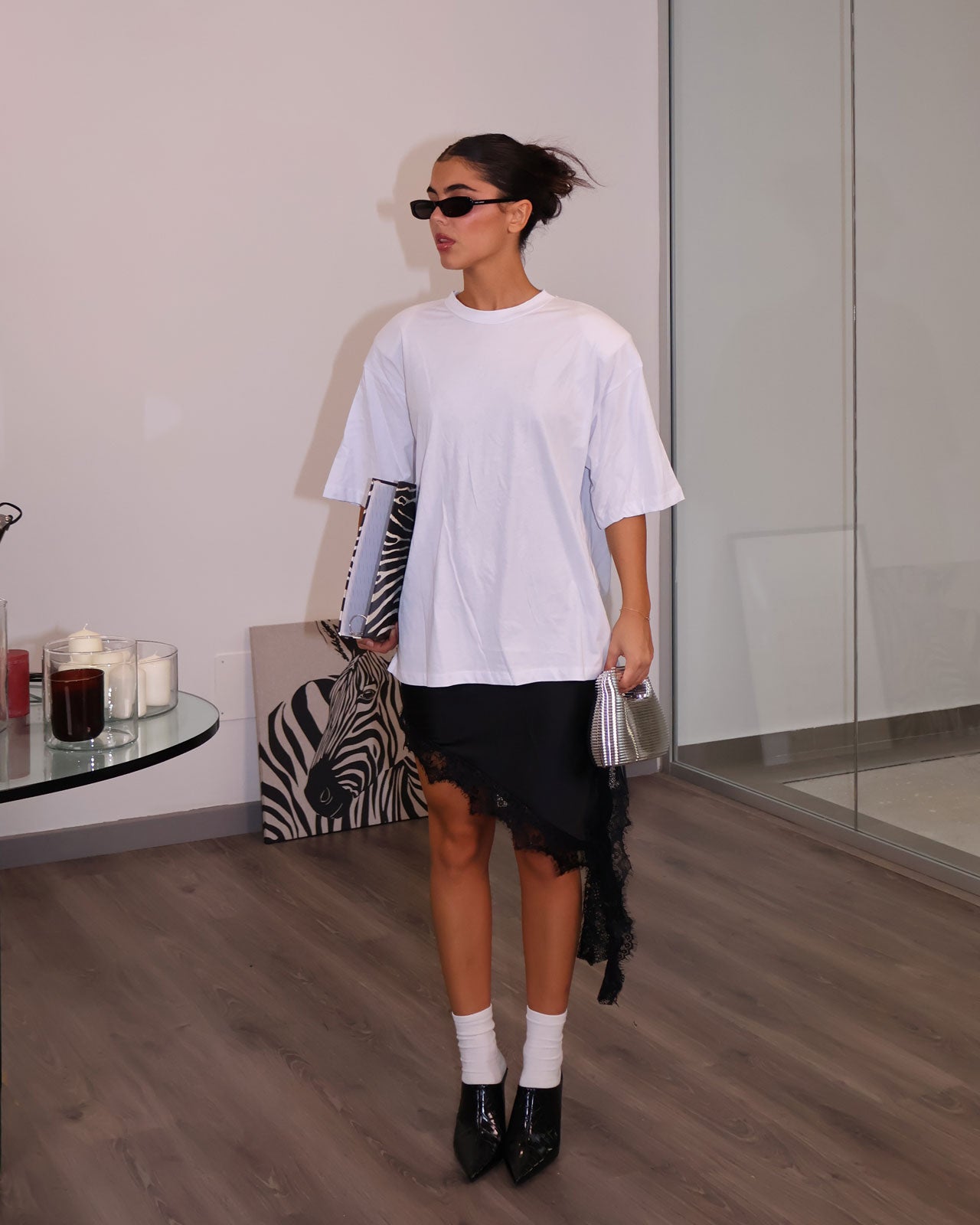 T-SHIRT BASIC SPALLIN BIANCO