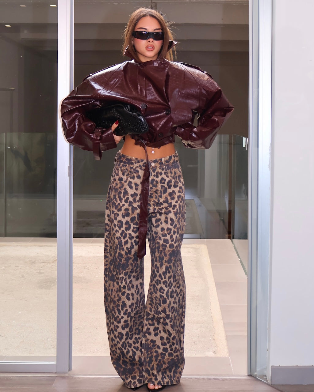JEANS LEOPARD