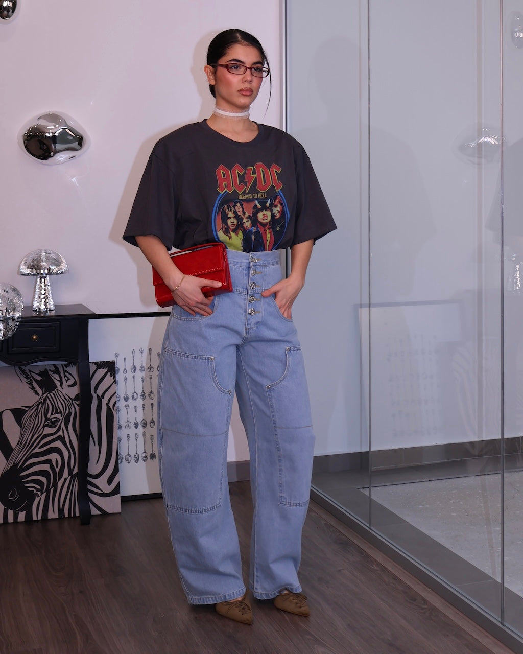 JEANS ARELIA DENIM CHIARO