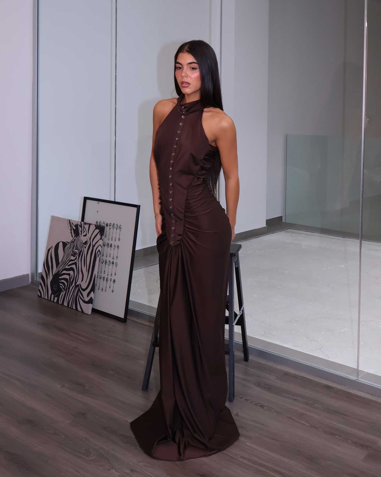 DRESS SILENZIO DORATO