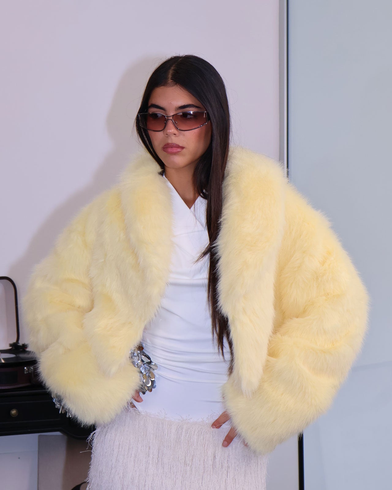 ECOFUR PULCINO GIALLO