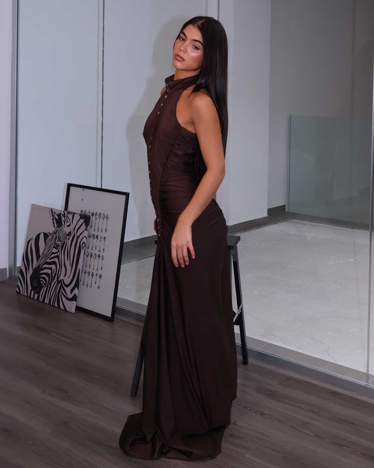 DRESS SILENZIO DORATO