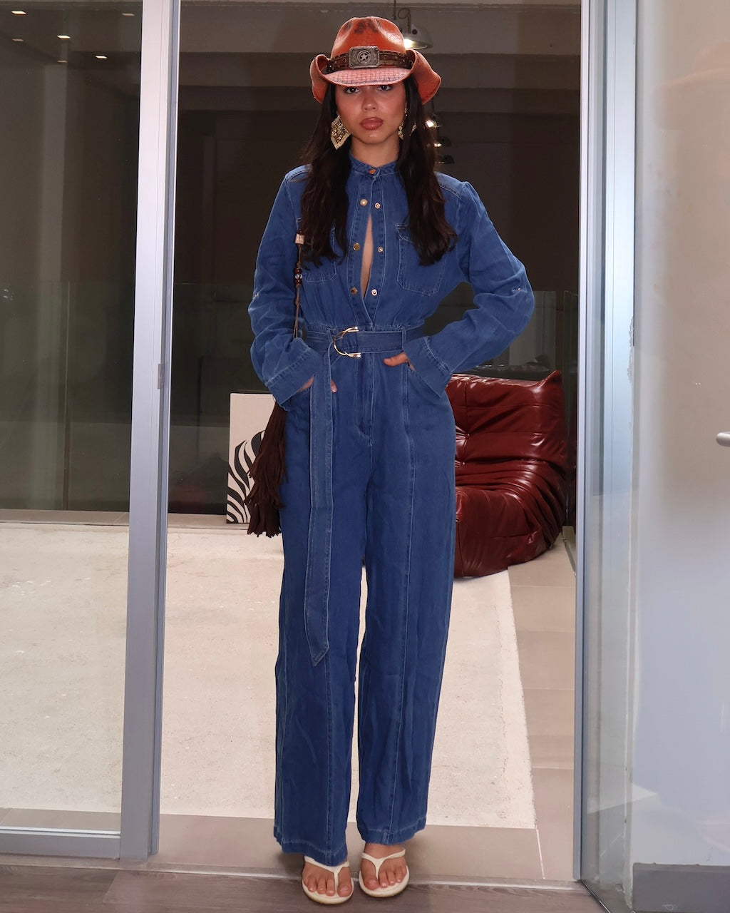 JUMPSUIT DENIM RODEO