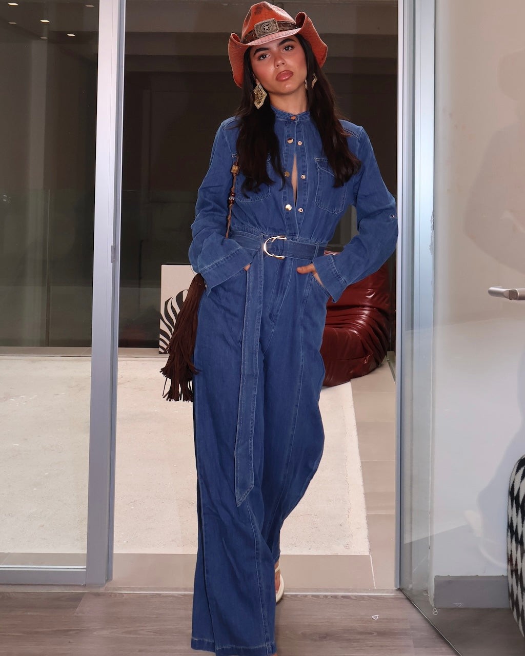 JUMPSUIT DENIM RODEO