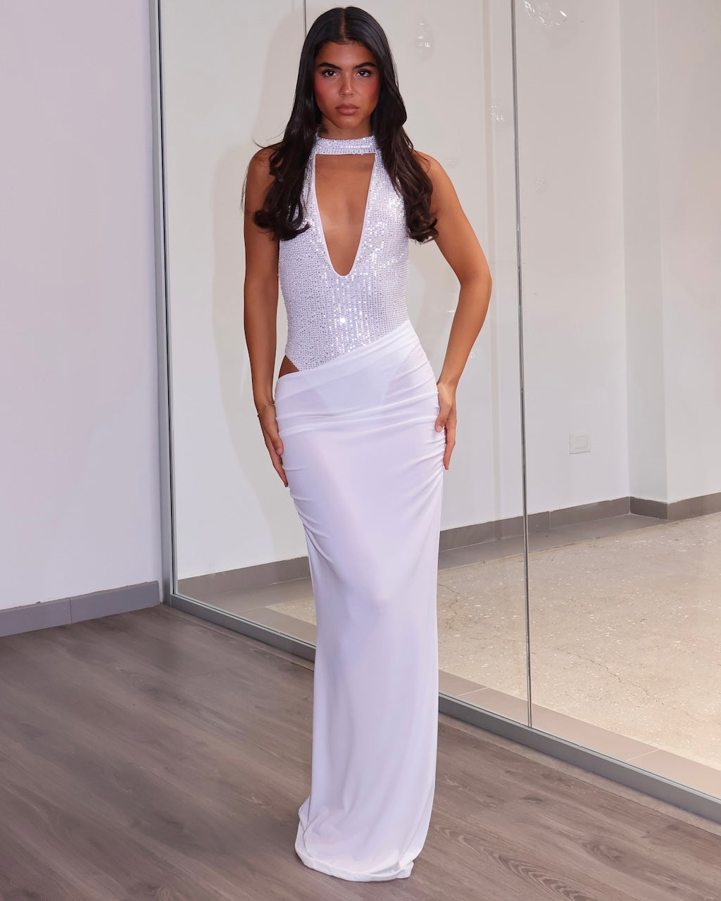 DRESS CAMY WHITE