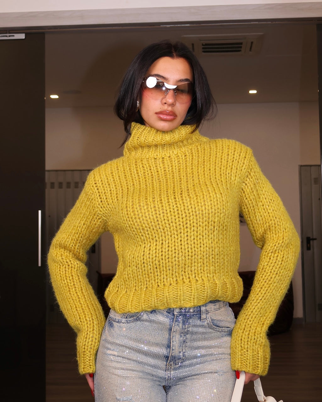 MAGLIONE COLD GIALLO