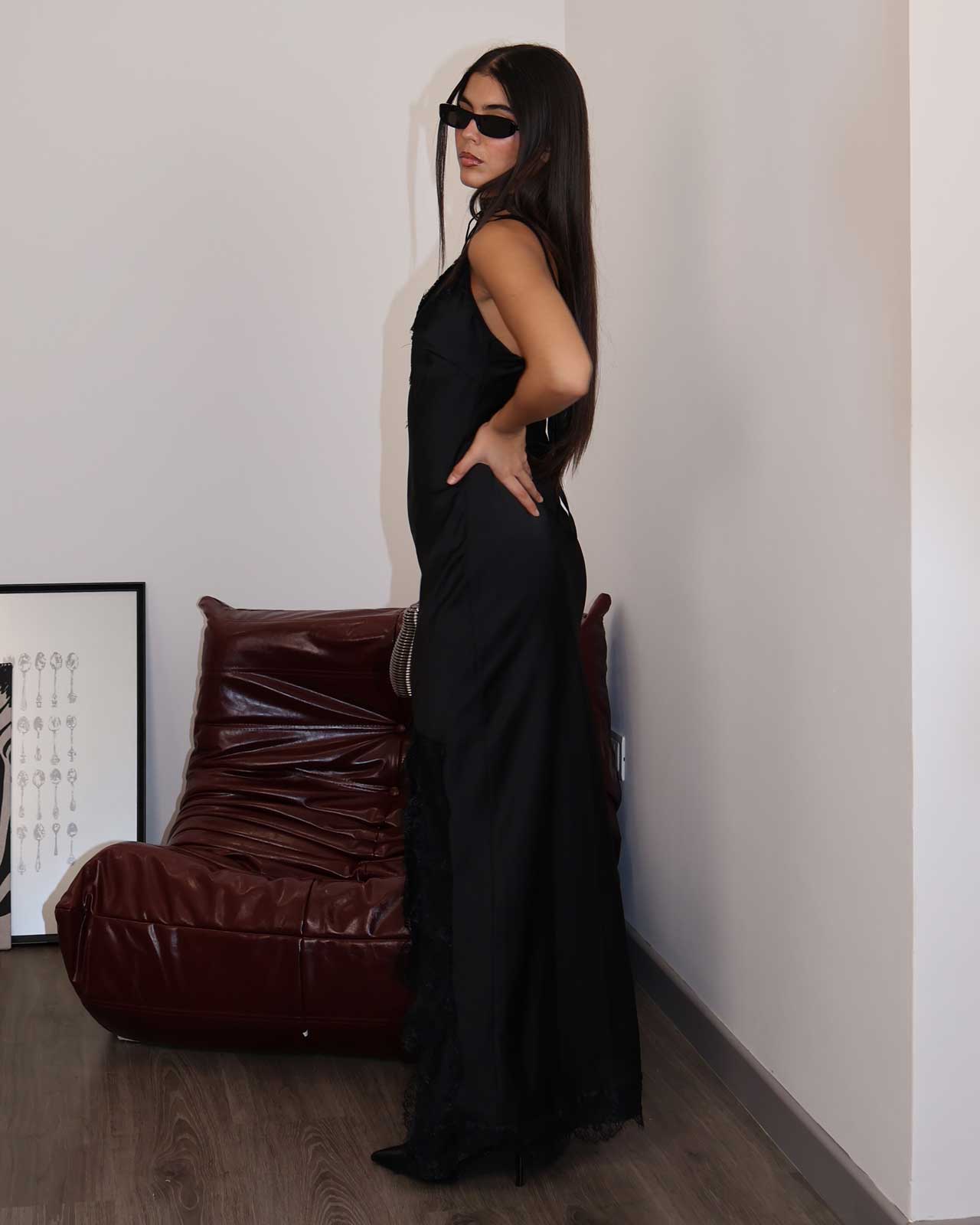 DRESS DAMA IN PIZZO