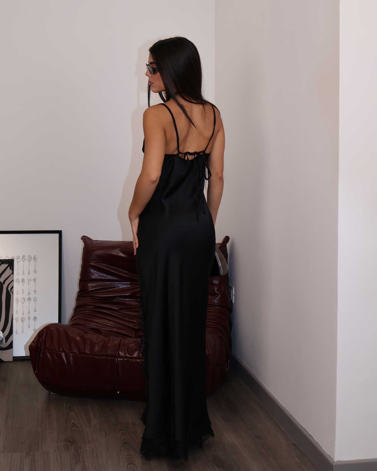 DRESS DAMA IN PIZZO