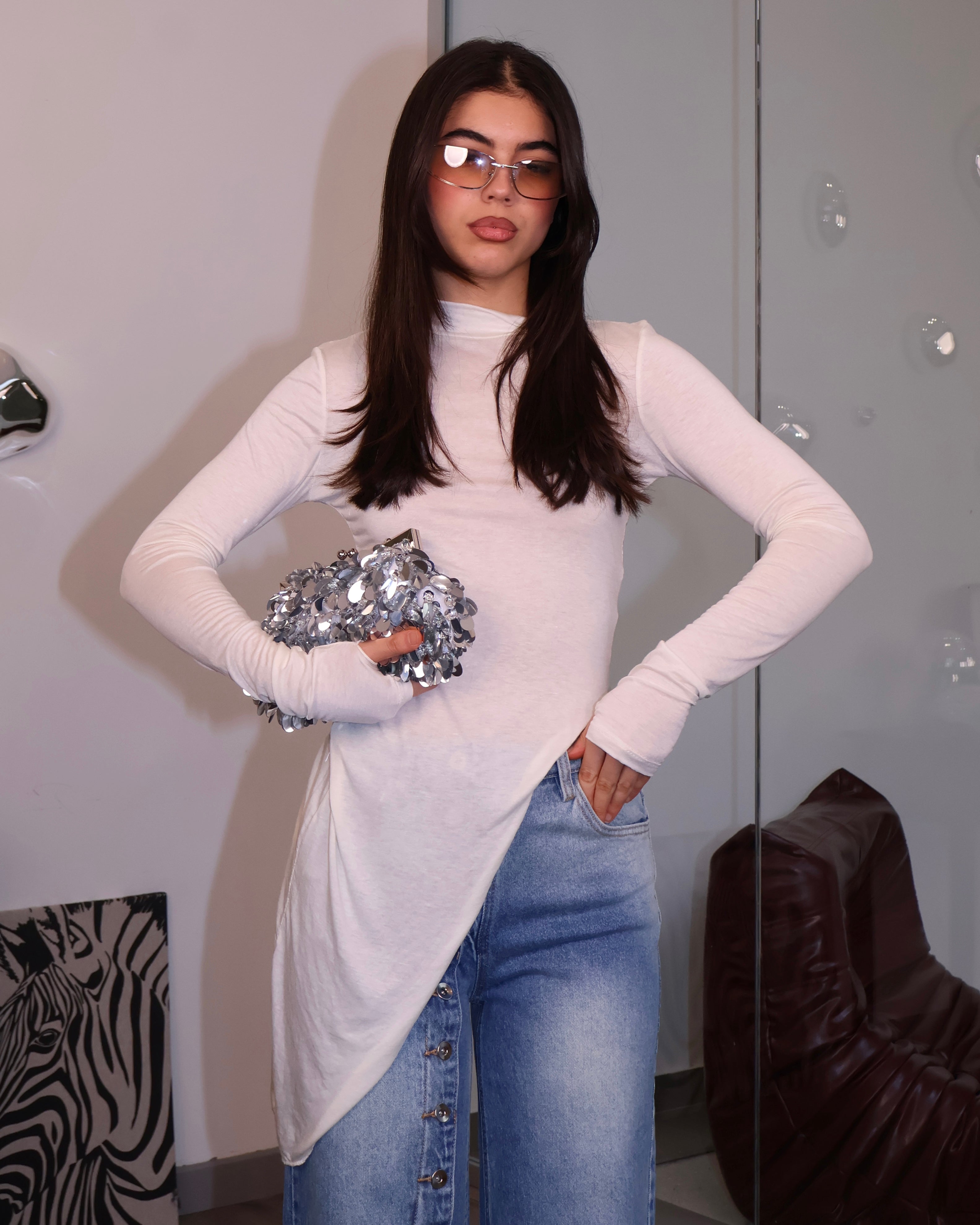 TOUJOURS WHITE JERSEY