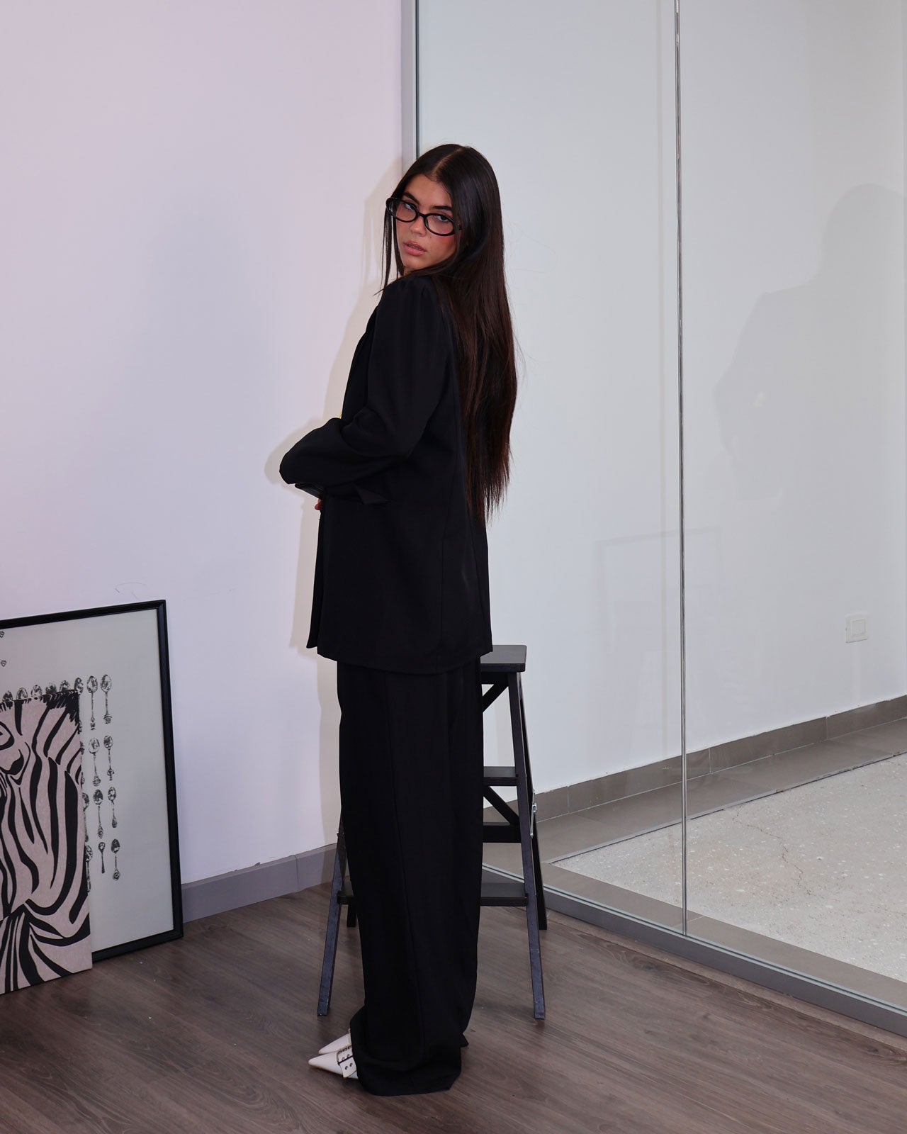 TAILLEUR BORGUNDY NERO