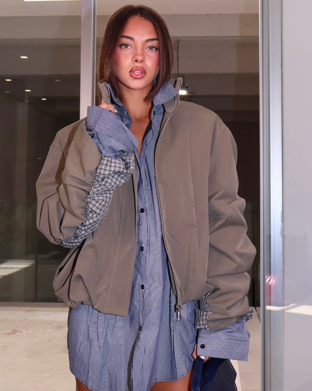 JACKET MIX VERDE