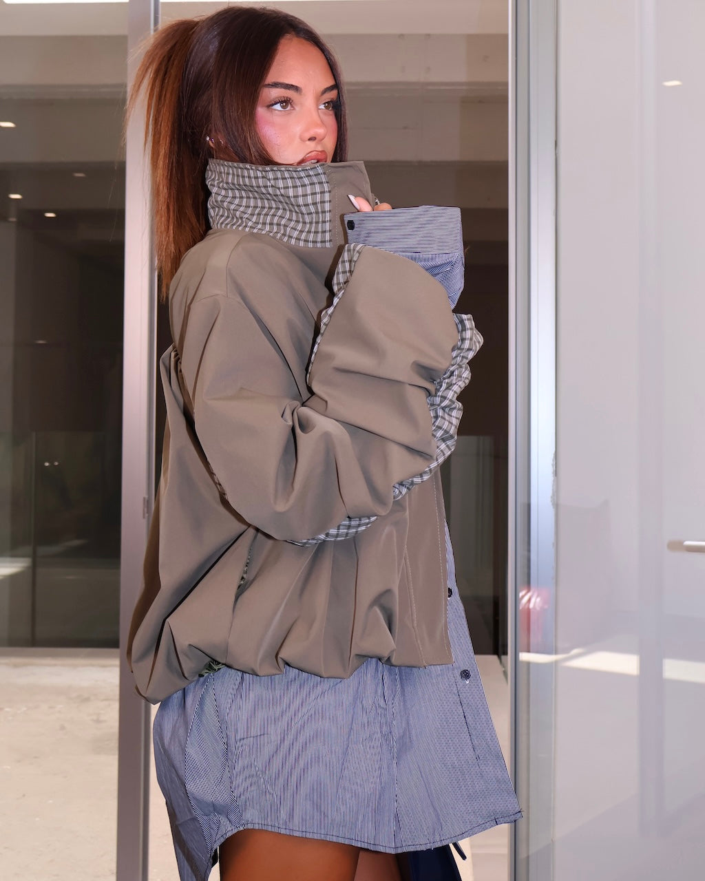 JACKET MIX VERDE
