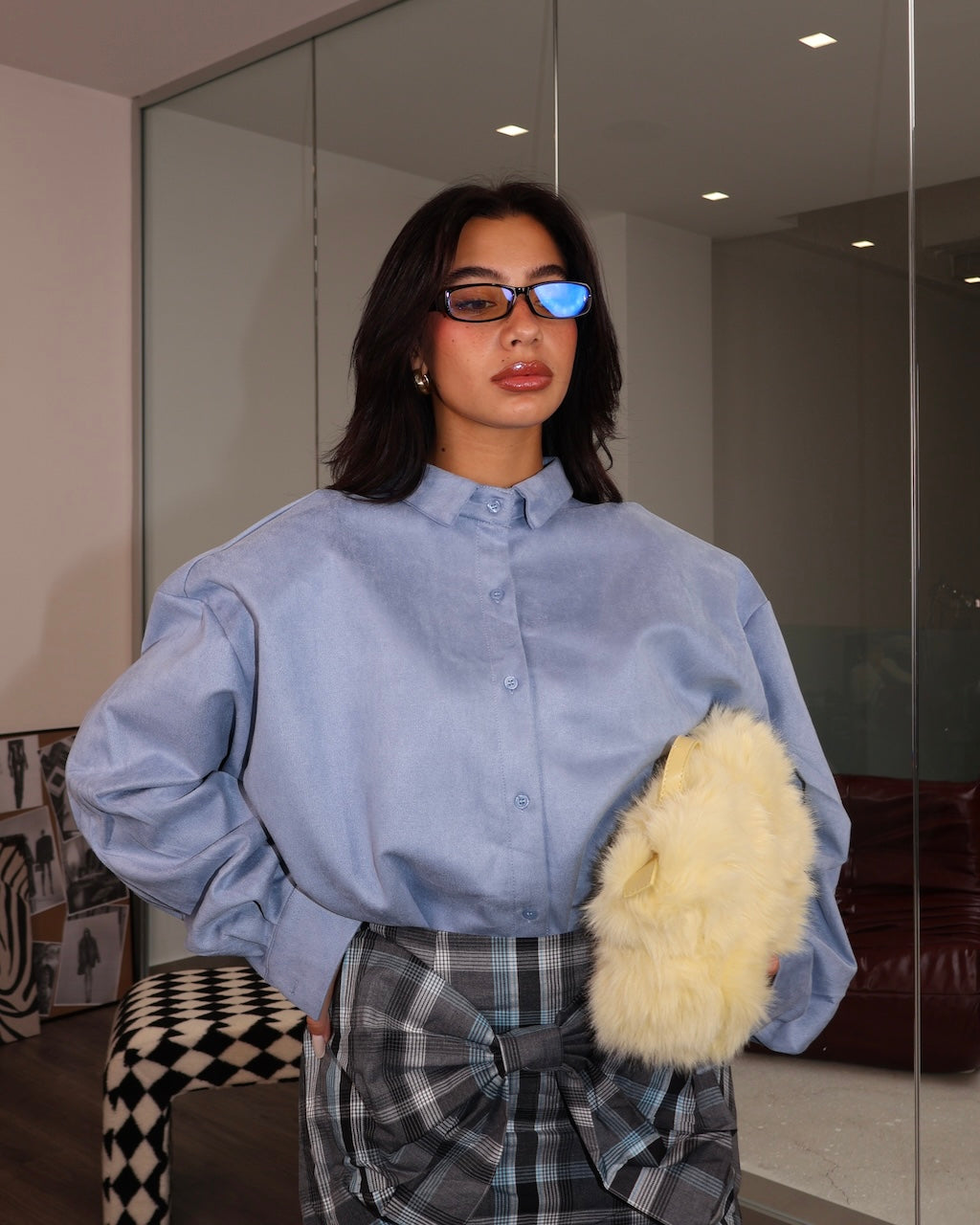 CAMICIA SOGNO VIVO CELESTE